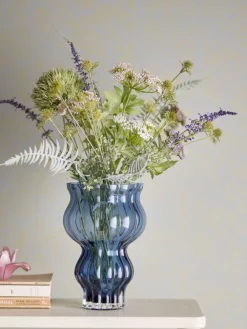 Sale Bloomingville Zanna Vase H26 cm, Blå