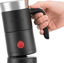 Discount BARISTA Elektrisk Mælkeskummer 0,4 L, Sort Drikke Og Brygning
