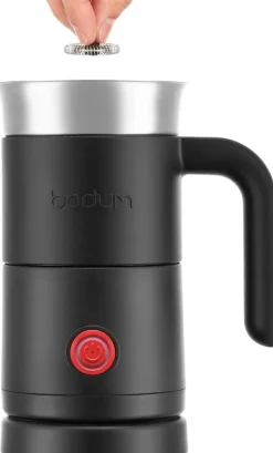 Discount BARISTA Elektrisk Mælkeskummer 0,4 L, Sort Drikke Og Brygning