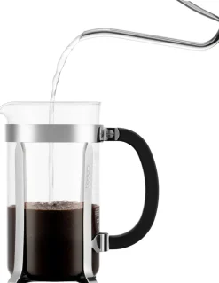 New Bodum CHAMBORD Stempelkande 8 Kopper 1 L, Forkromet