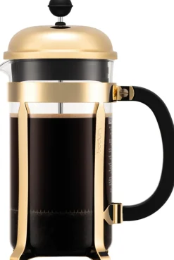 Sale Bodum CHAMBORD Stempelkande 8 Kopper 1 L, Guld