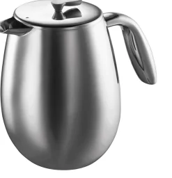 Online Bodum COLUMBIA Dobbeltvægget Stempelkande 12 Kopper 1,5 L, Forkromet