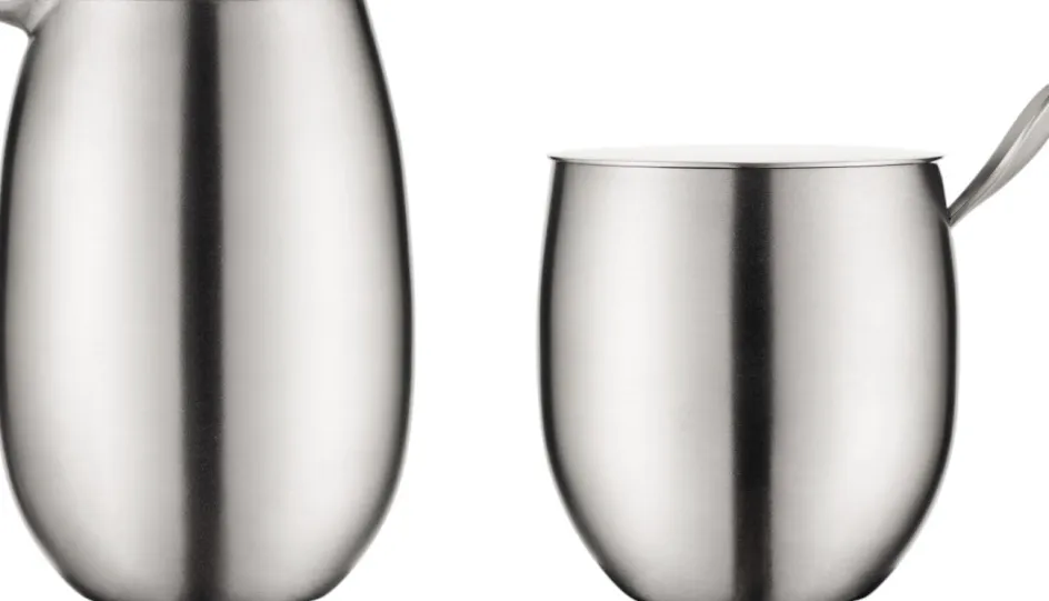 Clearance Bodum COLUMBIA SET Sukker- & Flødesæt, Forkromet