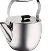 New COLUMBIA Tekande m. Stålfilter Enkeltvægget 1,5 L, Forkromet Tekander