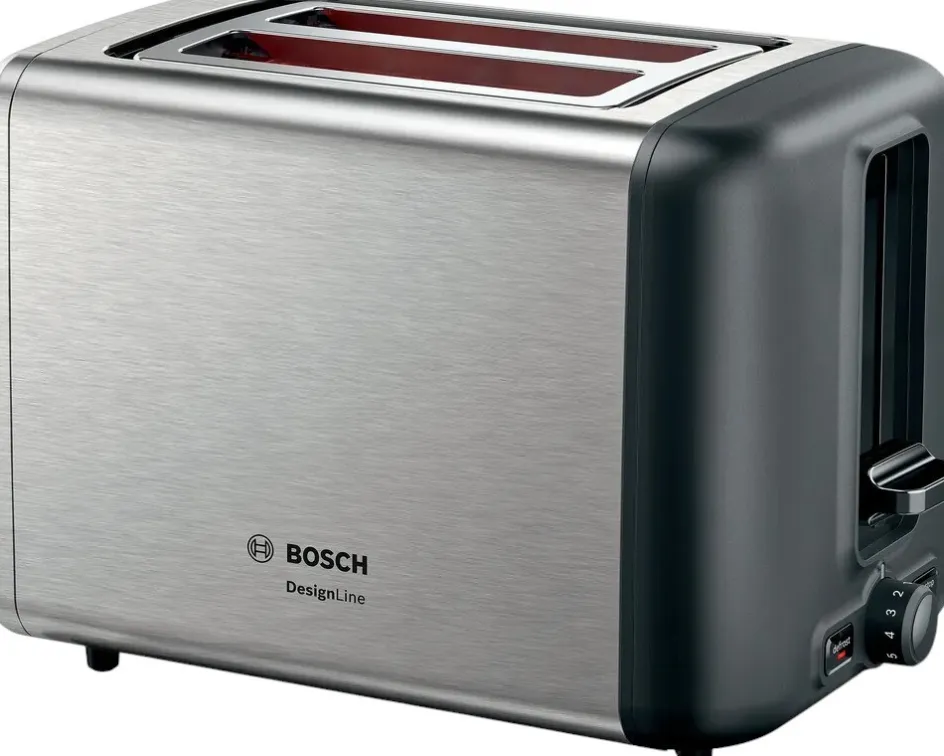 Outlet Bosch Designline Brødrister, Rustfrit Stål