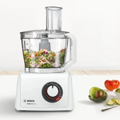 Discount Bosch MultiTalent 8 Foodprocessor 1000W inkl. 10 stk. Tilbehør, Hvid