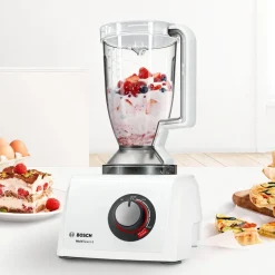 Discount Bosch MultiTalent 8 Foodprocessor 1000W inkl. 10 stk. Tilbehør, Hvid