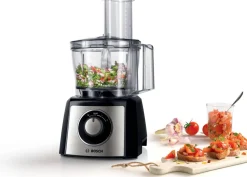 Online MultiTalent 3 Foodprocessor 800W inkl. 10 stk. Tilbehør, Sort/Rustfrit Stål Foodprocessorer Og Minihakkere