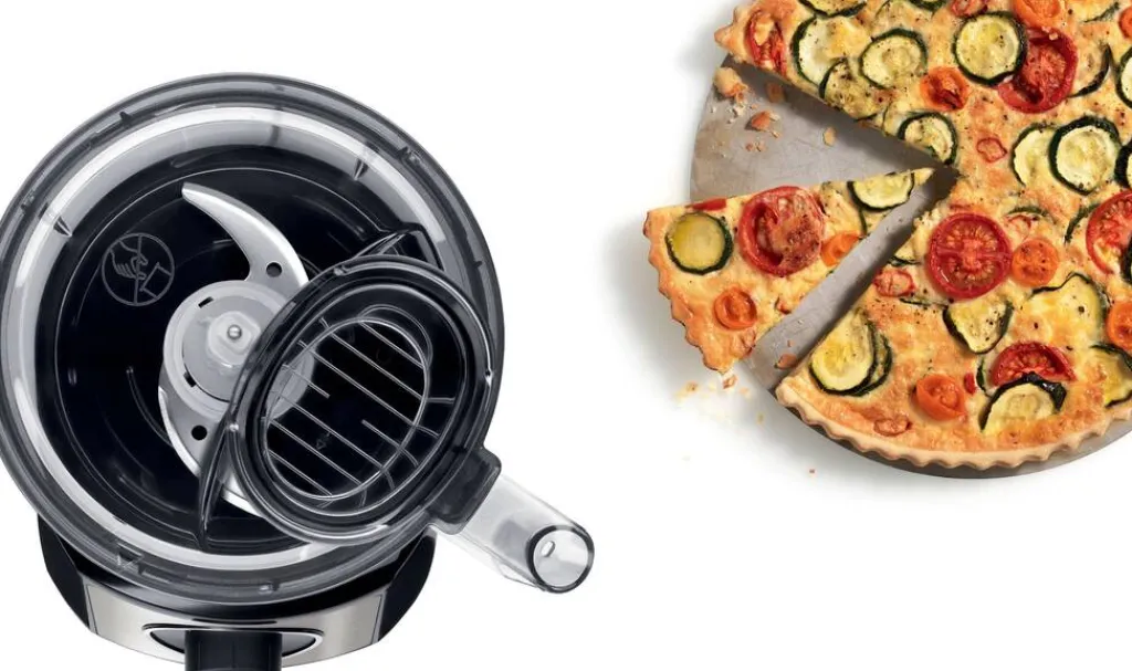 Online MultiTalent 3 Foodprocessor 800W inkl. 10 stk. Tilbehør, Sort/Rustfrit Stål Foodprocessorer Og Minihakkere