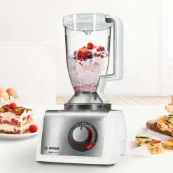 New MultiTalent 8 Foodprocessor 1250W inkl. 11 stk. Tilbehør, Hvid/Rustfrit Stål Foodprocessorer Og Minihakkere