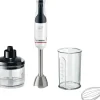 Best Bosch Serie 4 ErgoMaster Stavblender 800W inkl. 5 stk Tilbehør, Hvid