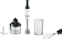 Best Bosch Serie 4 ErgoMaster Stavblender 800W inkl. 5 stk Tilbehør, Hvid