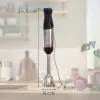 New Serie 6 ErgoMaster Stavblender 1000W inkl. 5 stk. Tilbehør, Rustfrit Stål Blendere Og Mixere