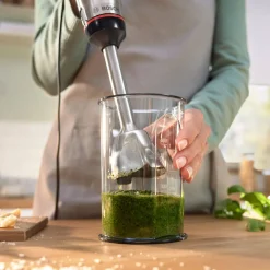 New Serie 6 ErgoMaster Stavblender 1000W inkl. 5 stk. Tilbehør, Rustfrit Stål Blendere Og Mixere