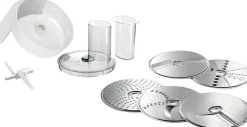 Clearance Bosch Serie 4 VeggieLove Sæt inkl. 5 stk Tilbehør, Hvid