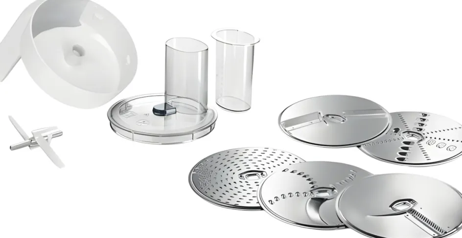 Clearance Bosch Serie 4 VeggieLove Sæt inkl. 5 stk Tilbehør, Hvid