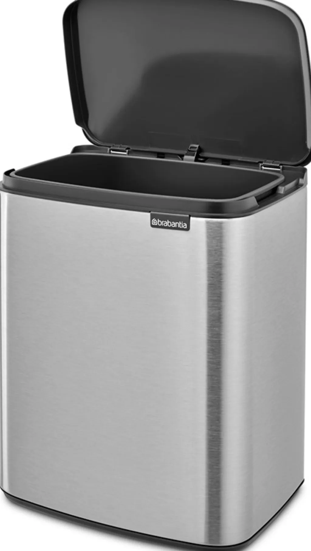 Brabantia Affaldsspande Og Tilbehør|Affaldsspande > Bo Affaldsspand , Fingerprint Proof Mat Stål