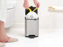 Outlet Brabantia Bo Pedalspand , Fingerprint Proof Mat Stål