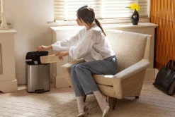 Best Brabantia Bo Pedalspand , Fingerprint Proof Mat Stål
