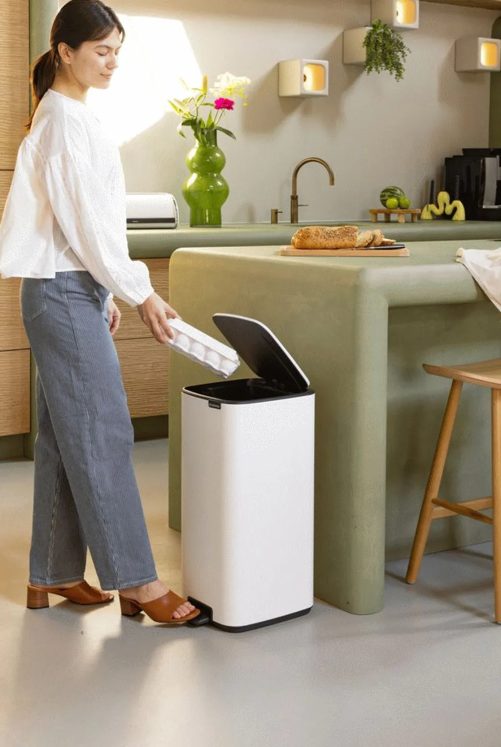 Brabantia Affaldsspande Og Tilbehør|Affaldsspande > Bo Pedalspand ,