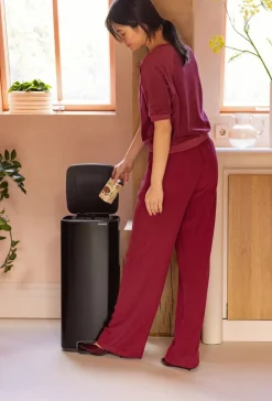 Sale Brabantia Bo Pedalspand , Mat Sort
