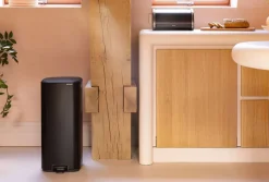 Sale Brabantia Bo Pedalspand , Mat Sort