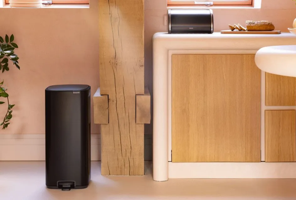Sale Brabantia Bo Pedalspand , Mat Sort