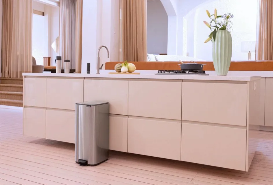 Clearance Brabantia Bo Pedalspand , Fingerprint Proof Mat Stål