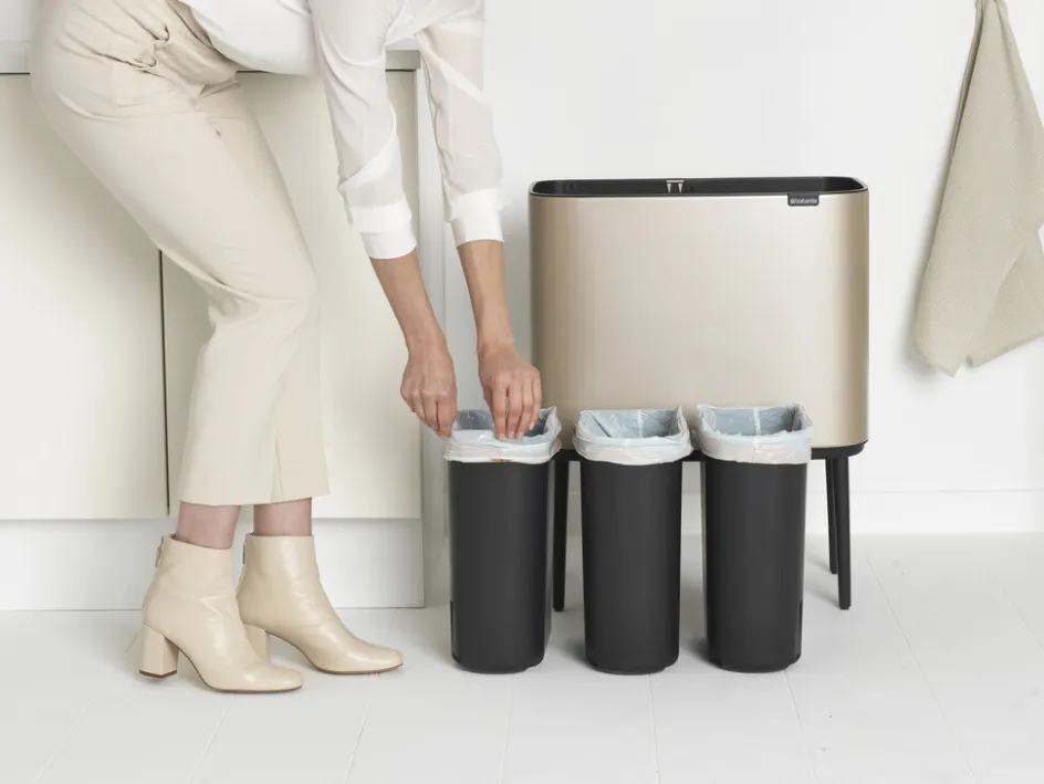 New Brabantia Bo Touch Affaldsspand , Metallic Gold