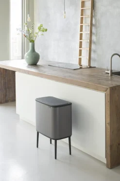 Brabantia Affaldsspande Og Tilbehør|Affaldsspande > Bo Touch Affaldsspand 11+23 L,