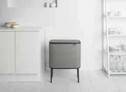 Sale Brabantia Bo Touch Affaldsspand , Mineral Concrete Grey