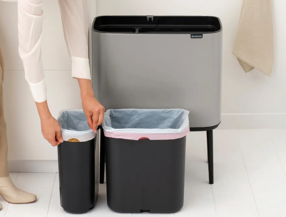 Hot Brabantia Bo Touch Affaldsspand , Lysegrå