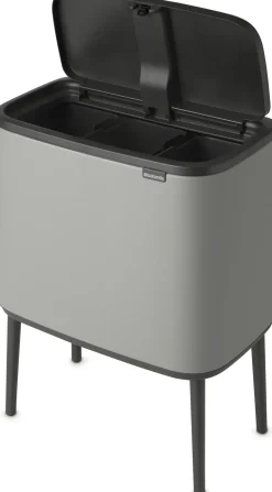 Hot Brabantia Bo Touch Affaldsspand , Mineral Concrete Grey