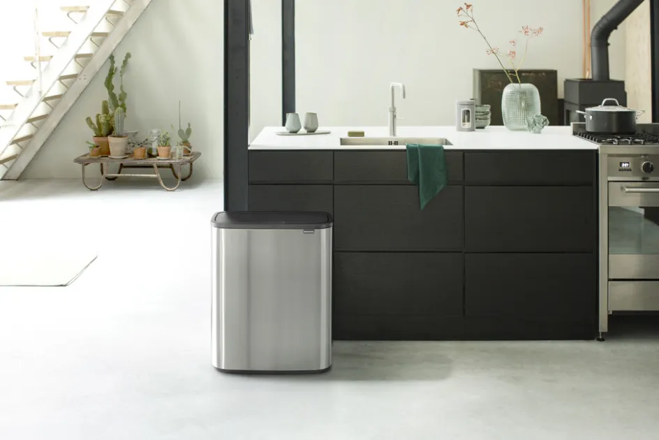 Sale Brabantia Bo Touch Affaldsspand 60 L, Mat Stål
