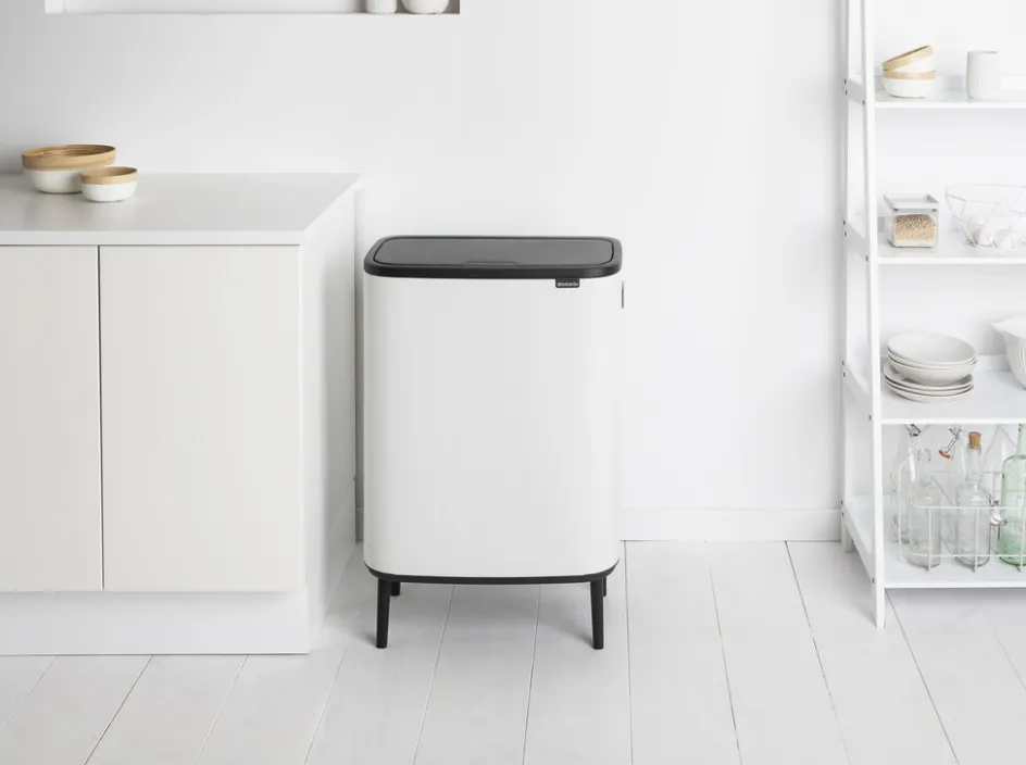Sale Brabantia Bo Touch Affaldsspand Hi , Hvid