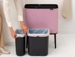 Online Brabantia Bo Touch Affaldsspand 11+23 L, Lilac Pink