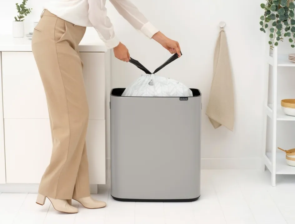 New Brabantia Bo Touch Affaldsspand , Lysegrå