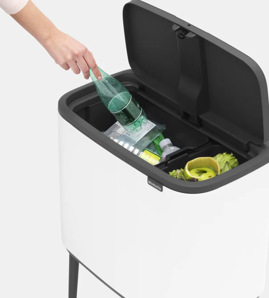 Online Brabantia Bo Touch Affaldsspand 11+23 L, Hvid