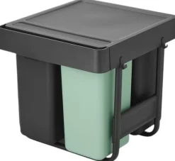 Clearance Brabantia Built in bin Sort&Go Affaldssortering Indbygningsmodul , Dark Grey