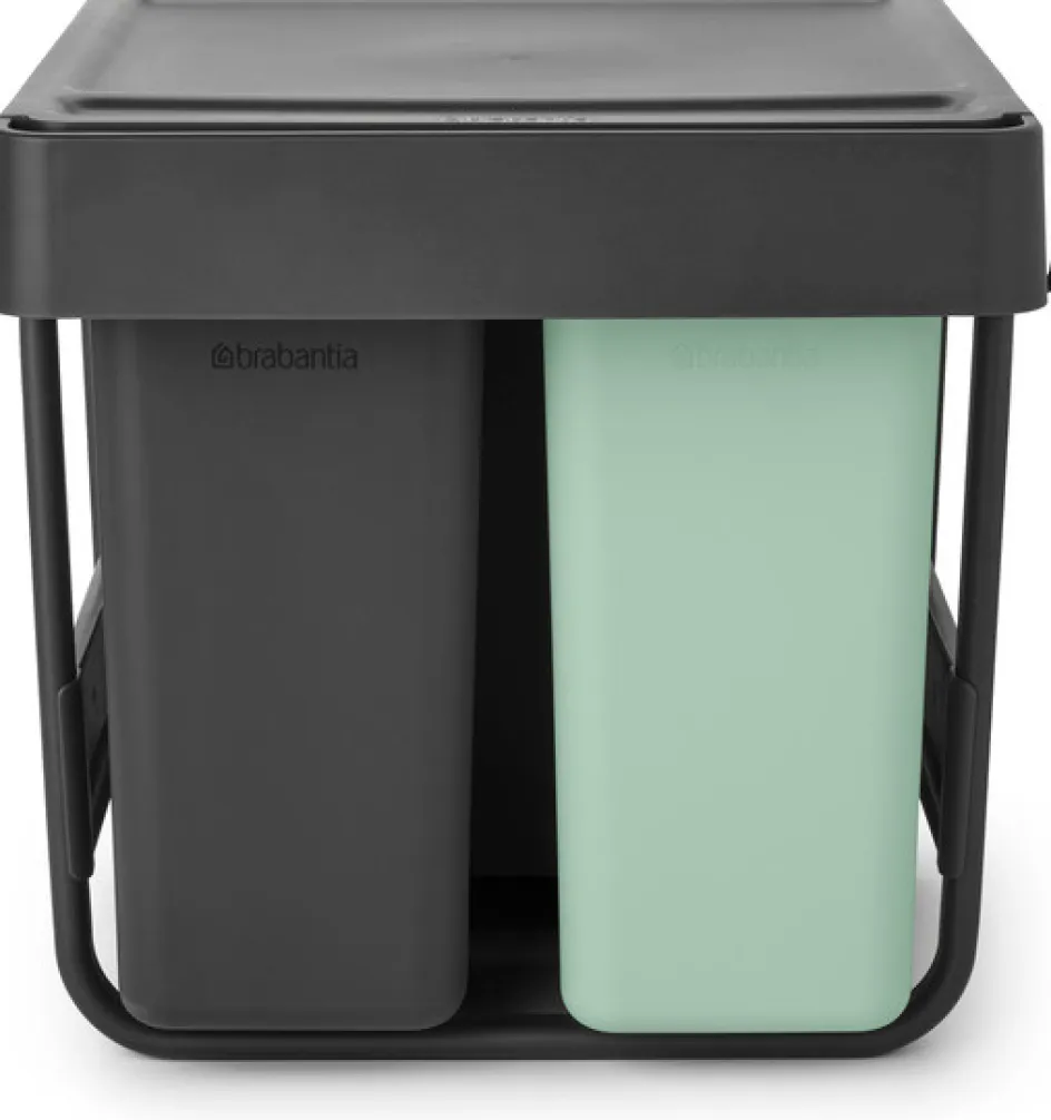 Clearance Brabantia Built in bin Sort&Go Affaldssortering Indbygningsmodul , Dark Grey