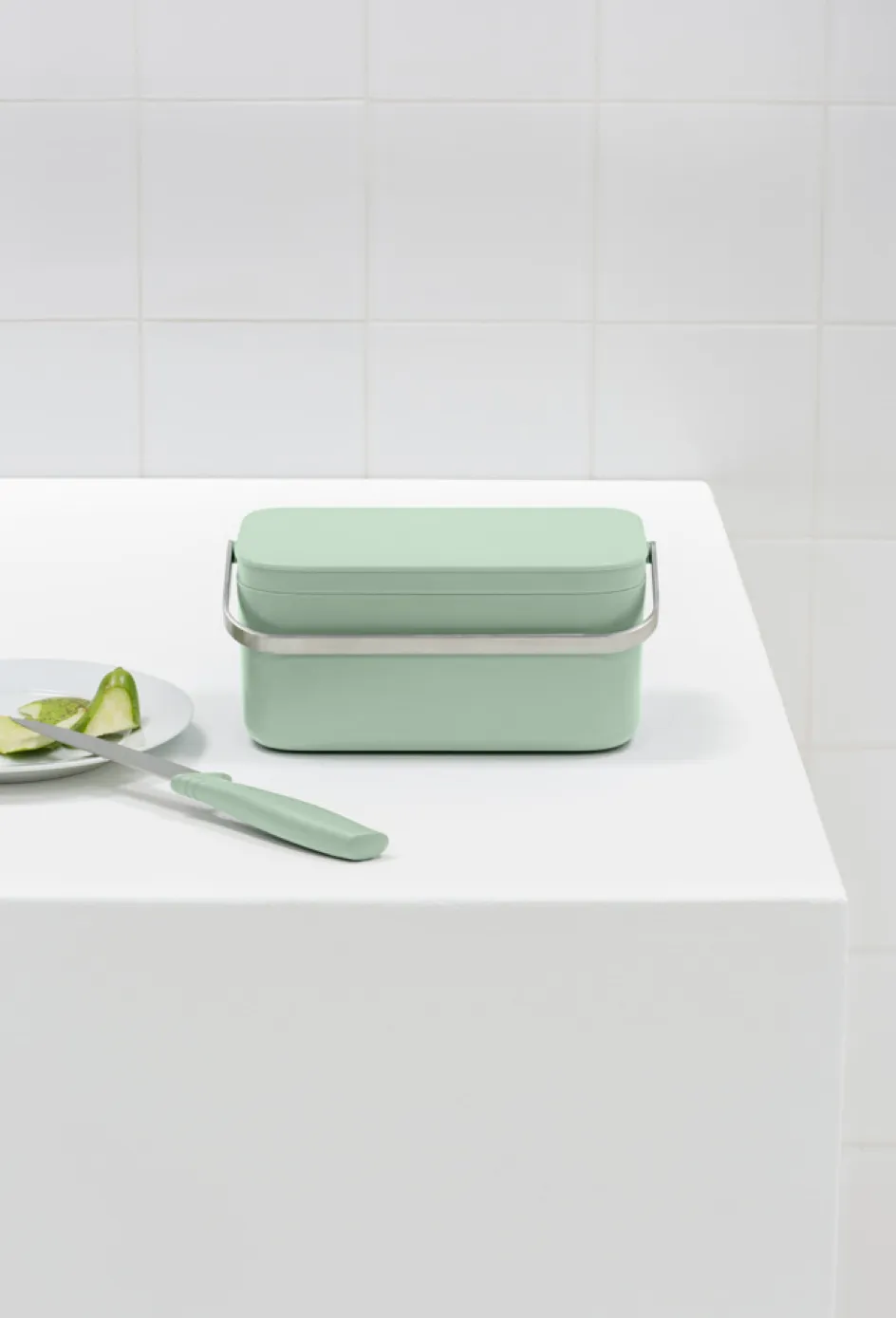 Outlet Brabantia Madspildsbeholder 1,8 L, Jade Green
