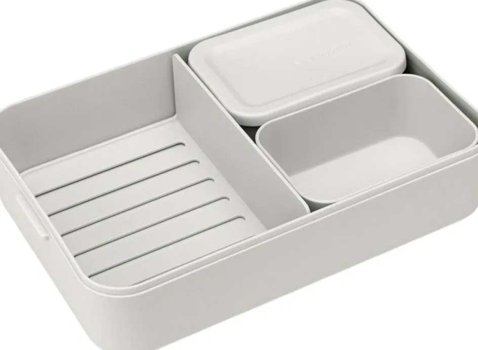 Discount Brabantia Make & Take Bento Madkasse, Lys Grå