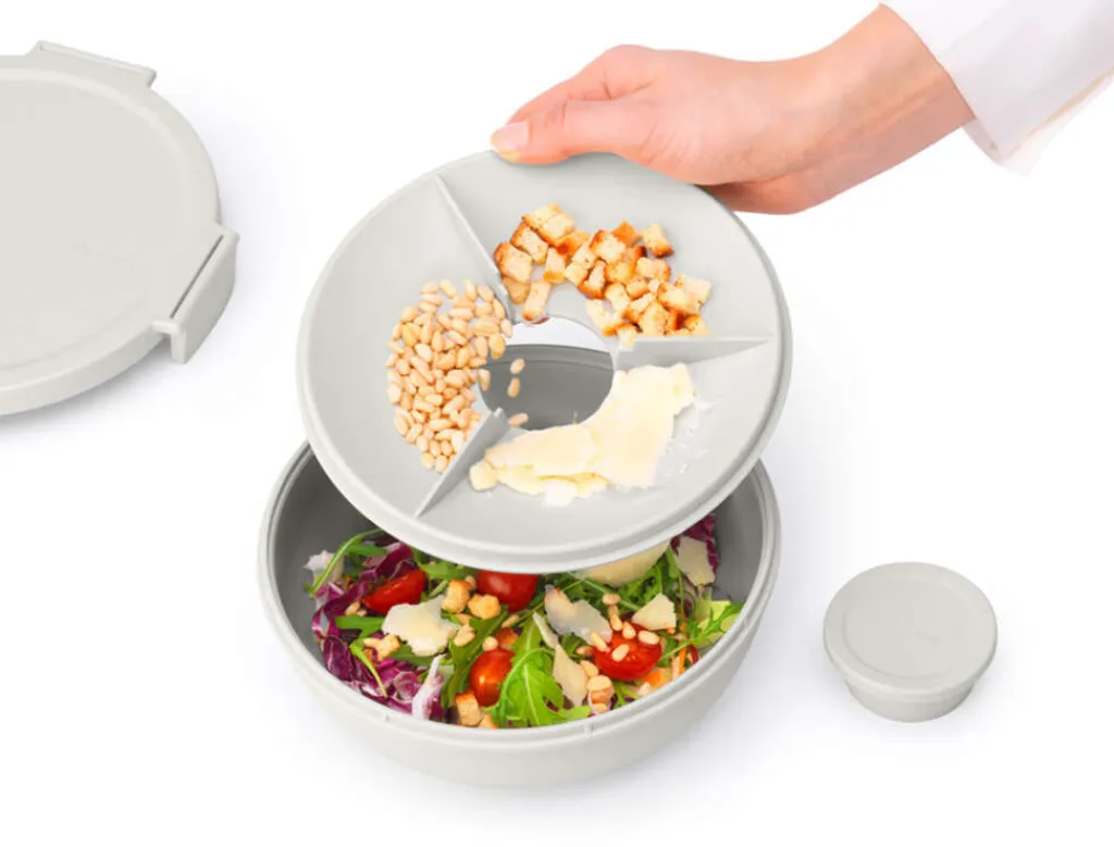 Outlet Make & Take Salatskål Ø21 cm, Opbevaring Til Køkkenet|Madkasser Og -Poser