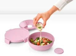 Clearance Brabantia Make & Take Salatskål Ø21,5 cm, Lilac Pink