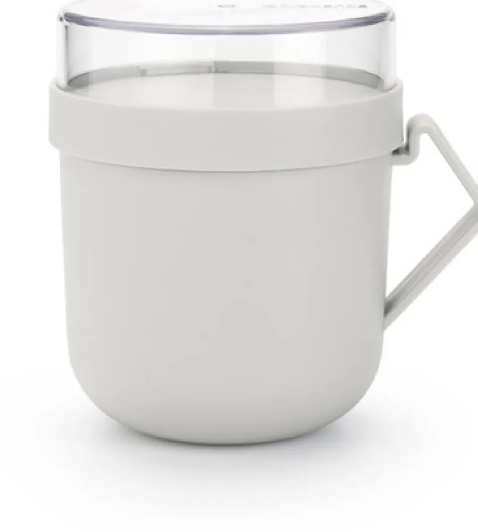 Outlet Brabantia Make & Take Suppekrus 0,6 L, Lys Grå