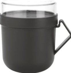 Outlet Brabantia Make & Take Suppekrus 0,6 L, Mørk Grå