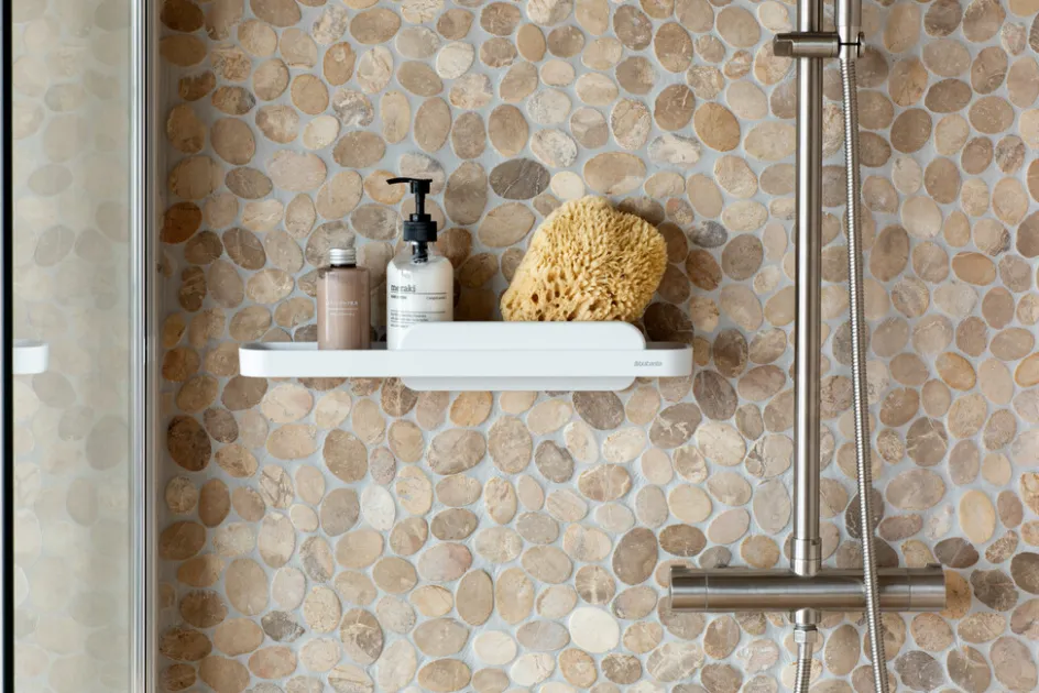 Brabantia Mindset Badhylde m. Skraber, Hvid