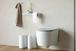 New Brabantia Mindset Toiletrulleholder m. Hylde, Mineral Fresh White