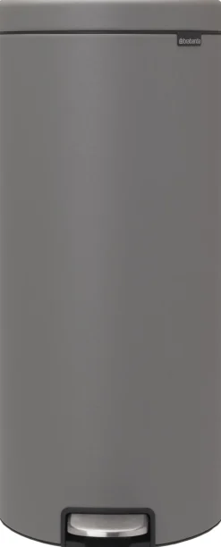 Outlet Brabantia NewIcon Pedalspand , Mineral Concrete Grey