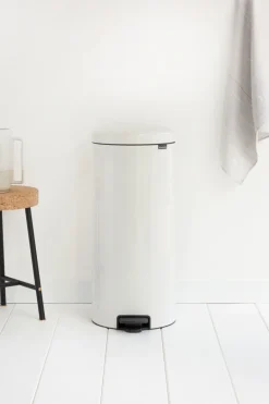 Hot Brabantia NewIcon Pedalspand m. Metal Inderspand , Hvid